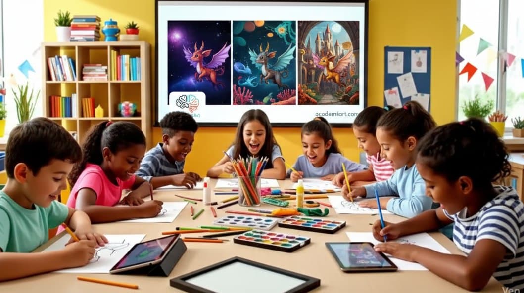 Dessin, peinture & IA : Mon Portrait Magique