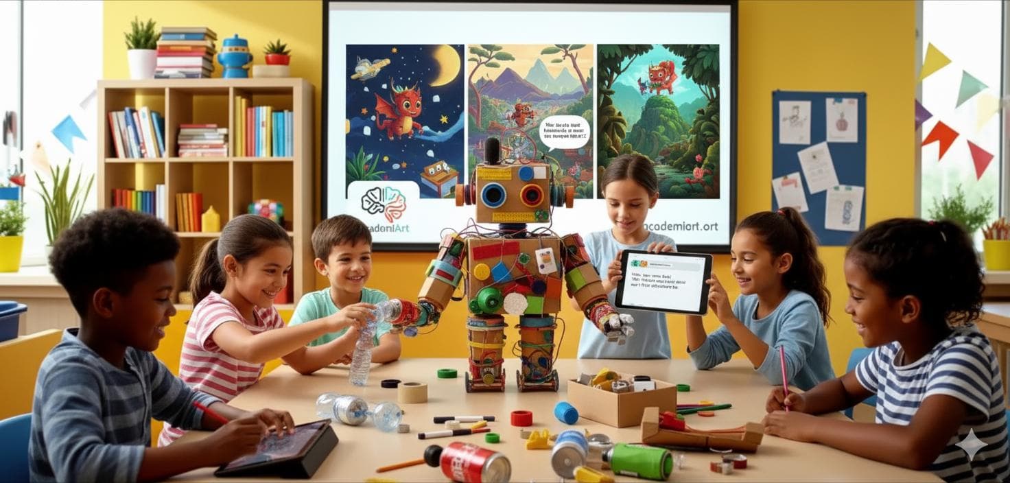 Upcycling : Mon Robot Créatif